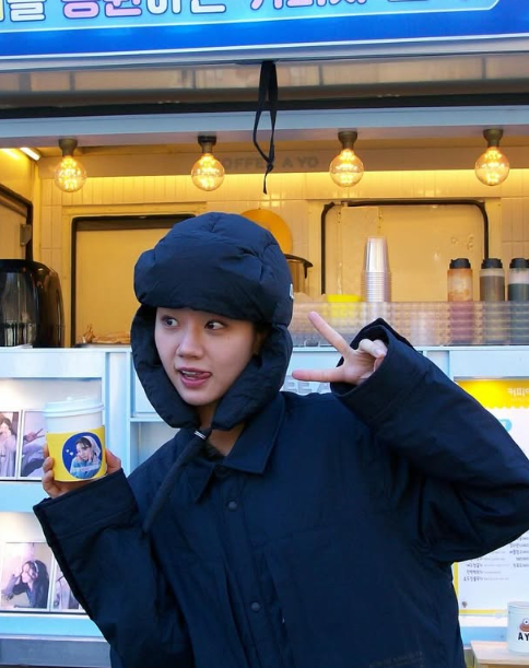 트루퍼햇 쓴 혜리