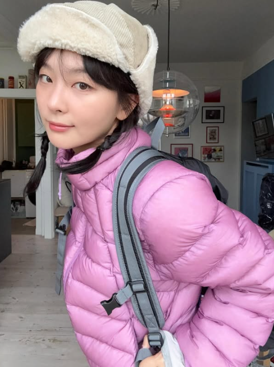 숏패딩 입은 슬기