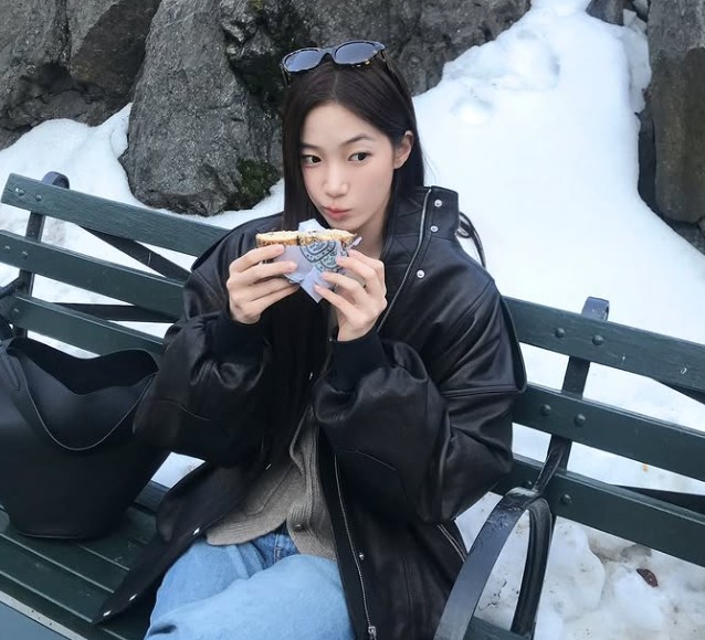 카즈하 가죽자켓 정보