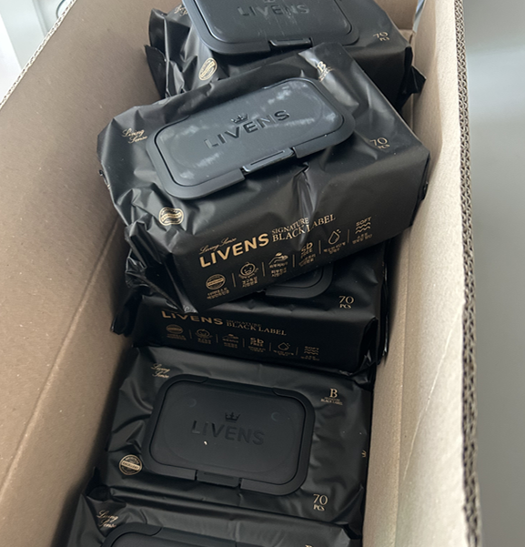 리벤스 시그니처 블랙라벨 아기 물티슈 70g 캡형 내돈내산 후기